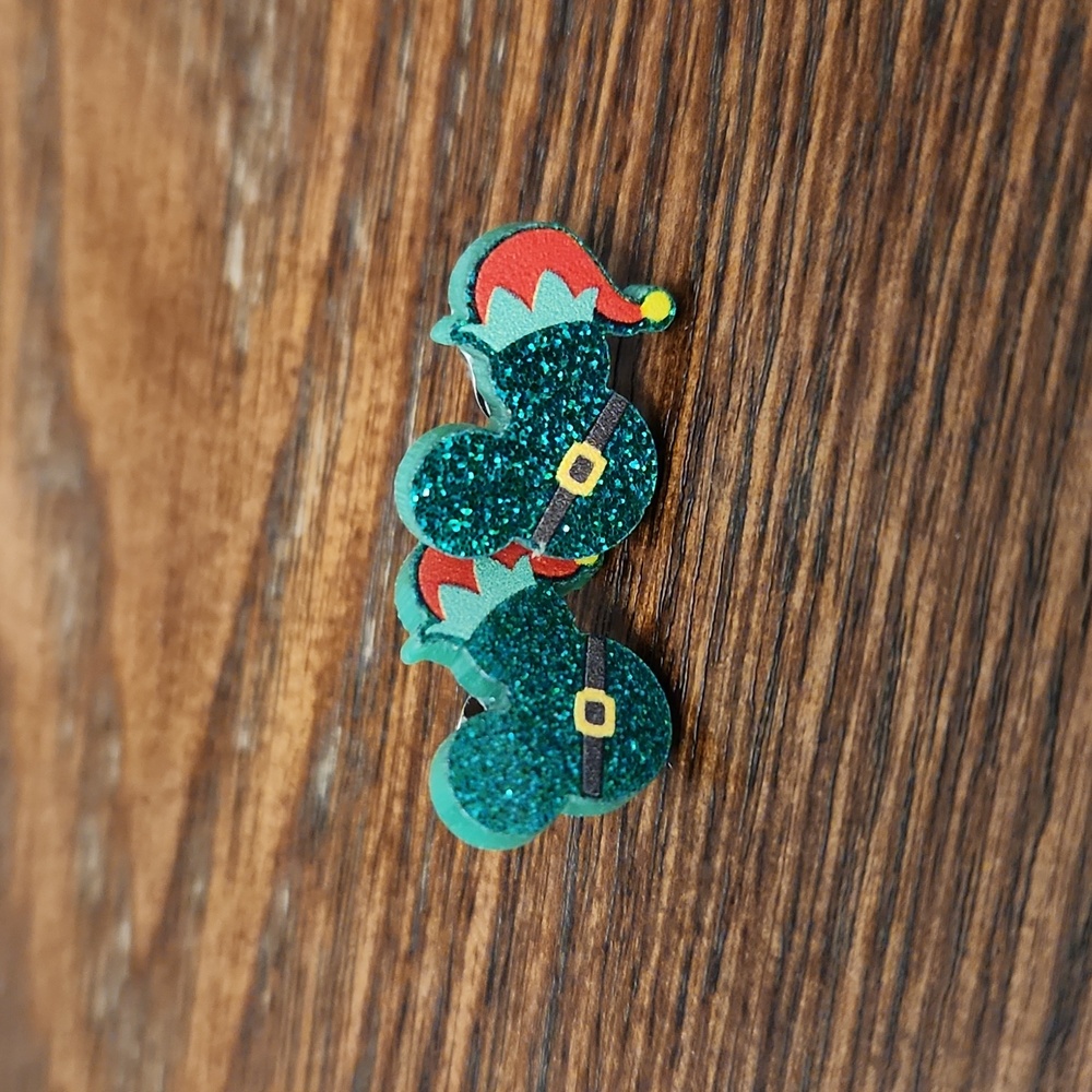 Mickey Mouse Christmas Earrings